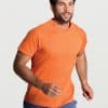 Custom Orange Sports T-Shirt