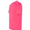 Custom Fluorescent Pink Sports T-Shirt