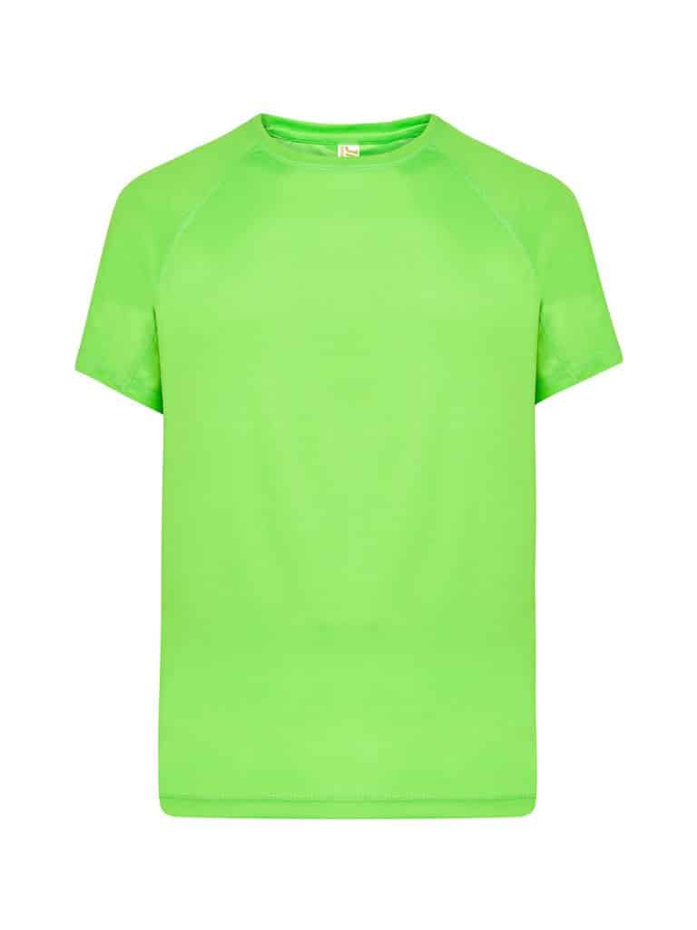 Custom Lime Green Sports T-Shirt