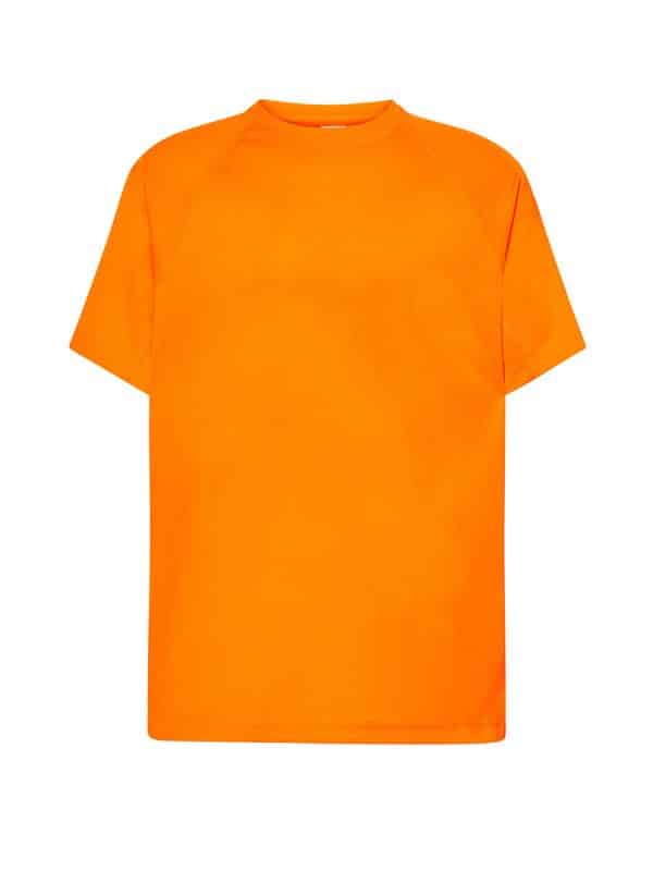 Custom Orange Sports T-Shirt