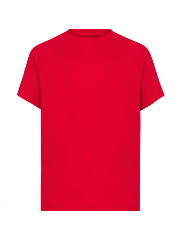 Custom Red Sports T-Shirt