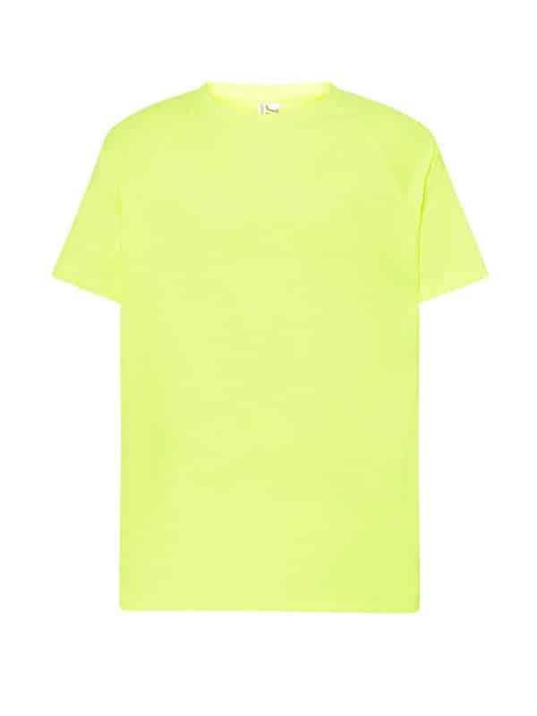 Custom Safety Yellow Sports T-Shirt