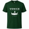 Venice Classic Gondola T-Shirt Bottle Green