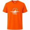 Venice Sunset Gondola T-Shirt Sun Yellow