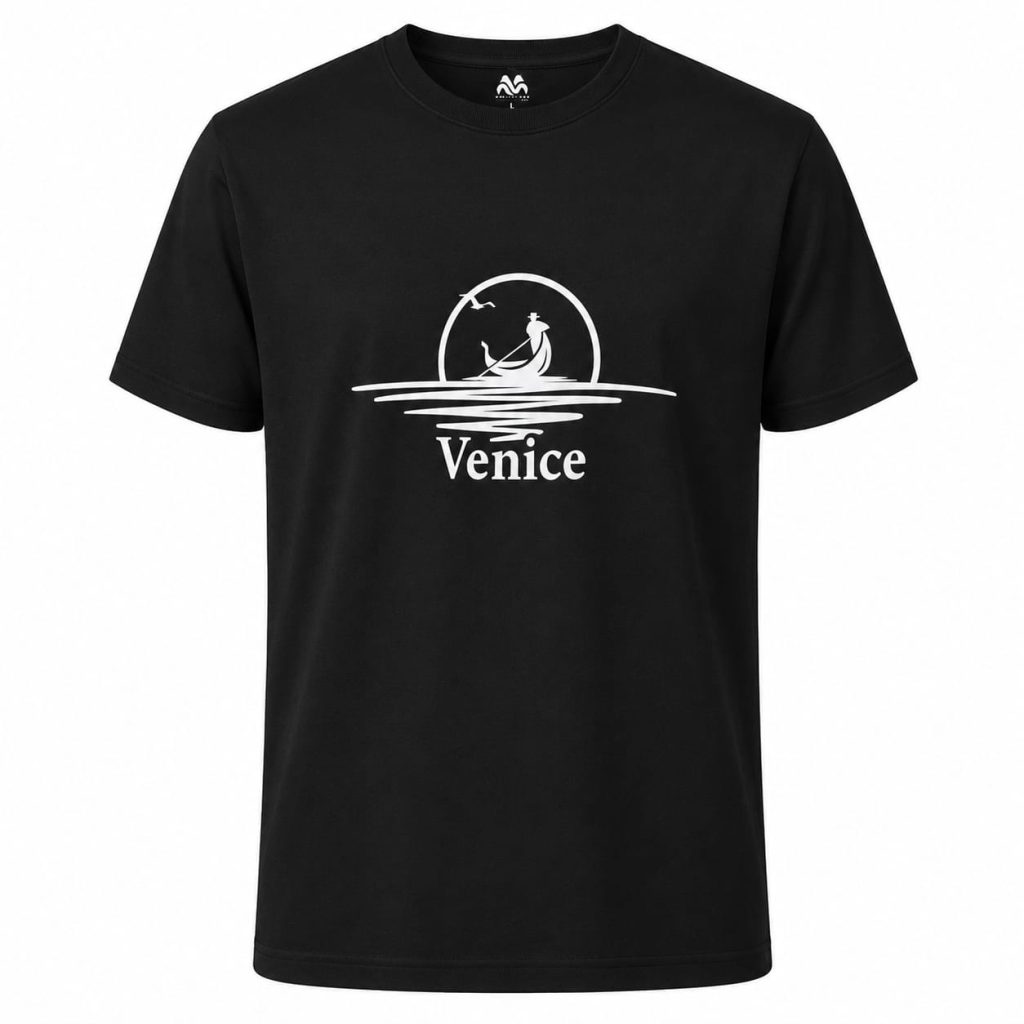 Venice Sunset Gondola T-Shirt