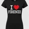 Black FIRENZE Classic Souvenir Women’s T-Shirt