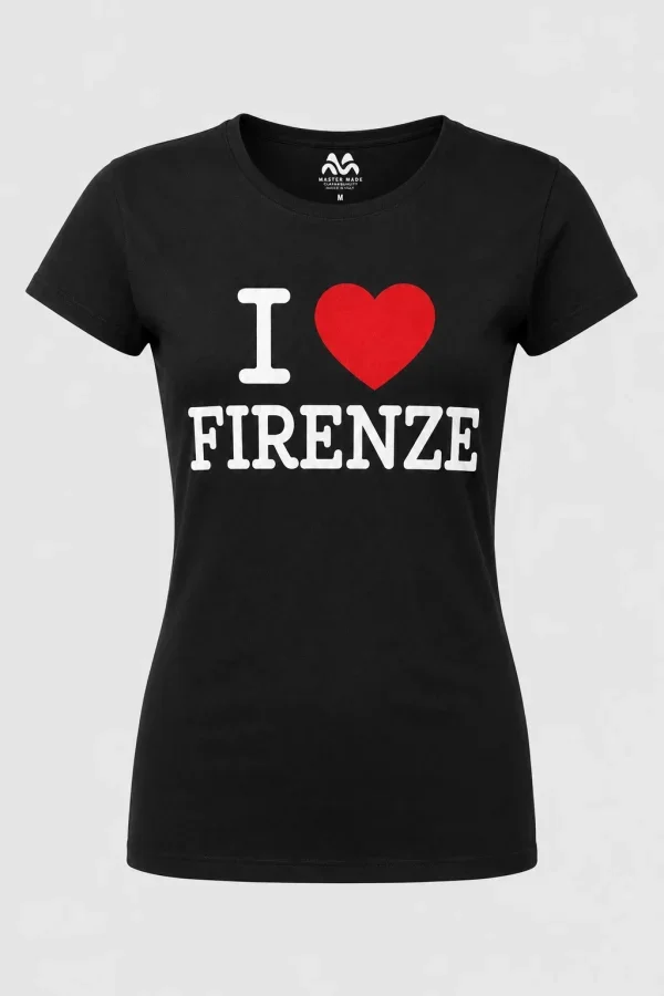 Black FIRENZE Classic Souvenir Women’s T-Shirt