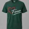 Forest Green Firenze Heart Premium Unisex T-Shirt