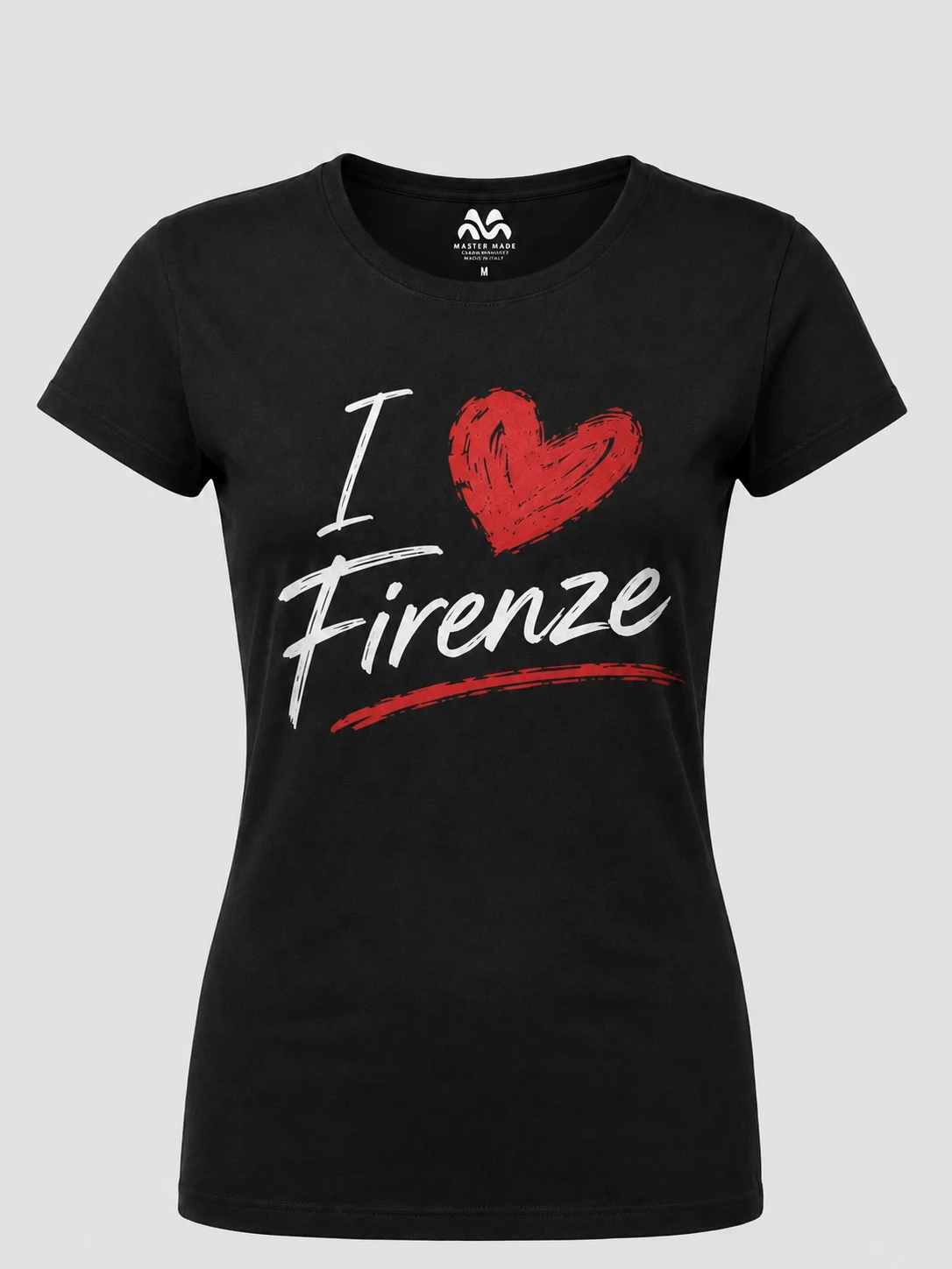 Black Women’s I Love Firenze T-Shirt