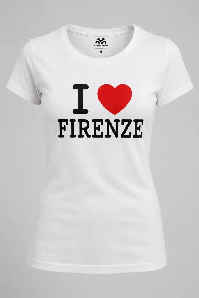 White FIRENZE Classic Souvenir Women’s T-Shirt