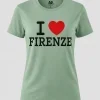 Sage Green FIRENZE Classic Souvenir Women’s T-Shirt