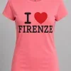 Pink FIRENZE Classic Souvenir Women’s T-Shirt