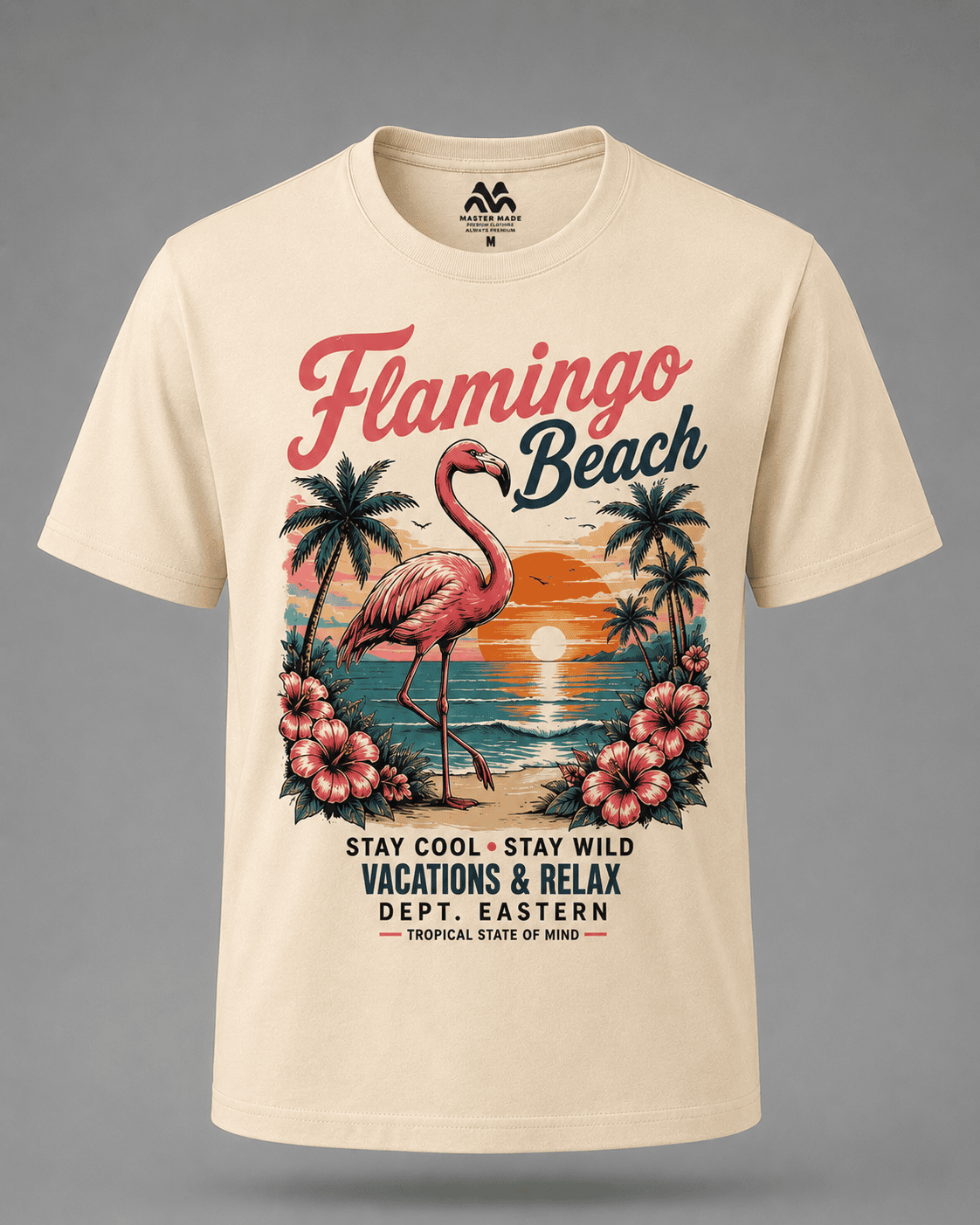 Pink Tropical State of Mind Tee