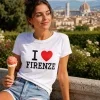 White FIRENZE Classic Souvenir Women’s T-Shirt